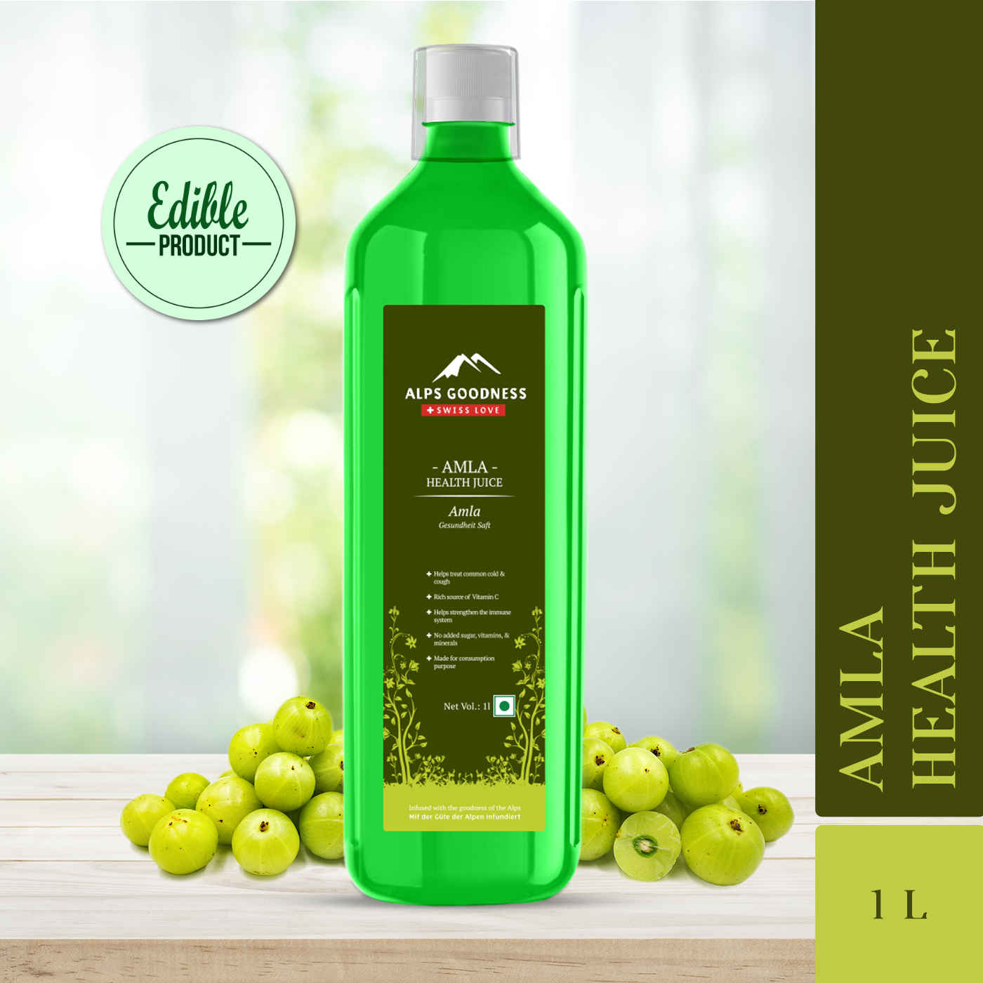 Buy Alps Goodness Health Juice - Amla (1L) - Purplle