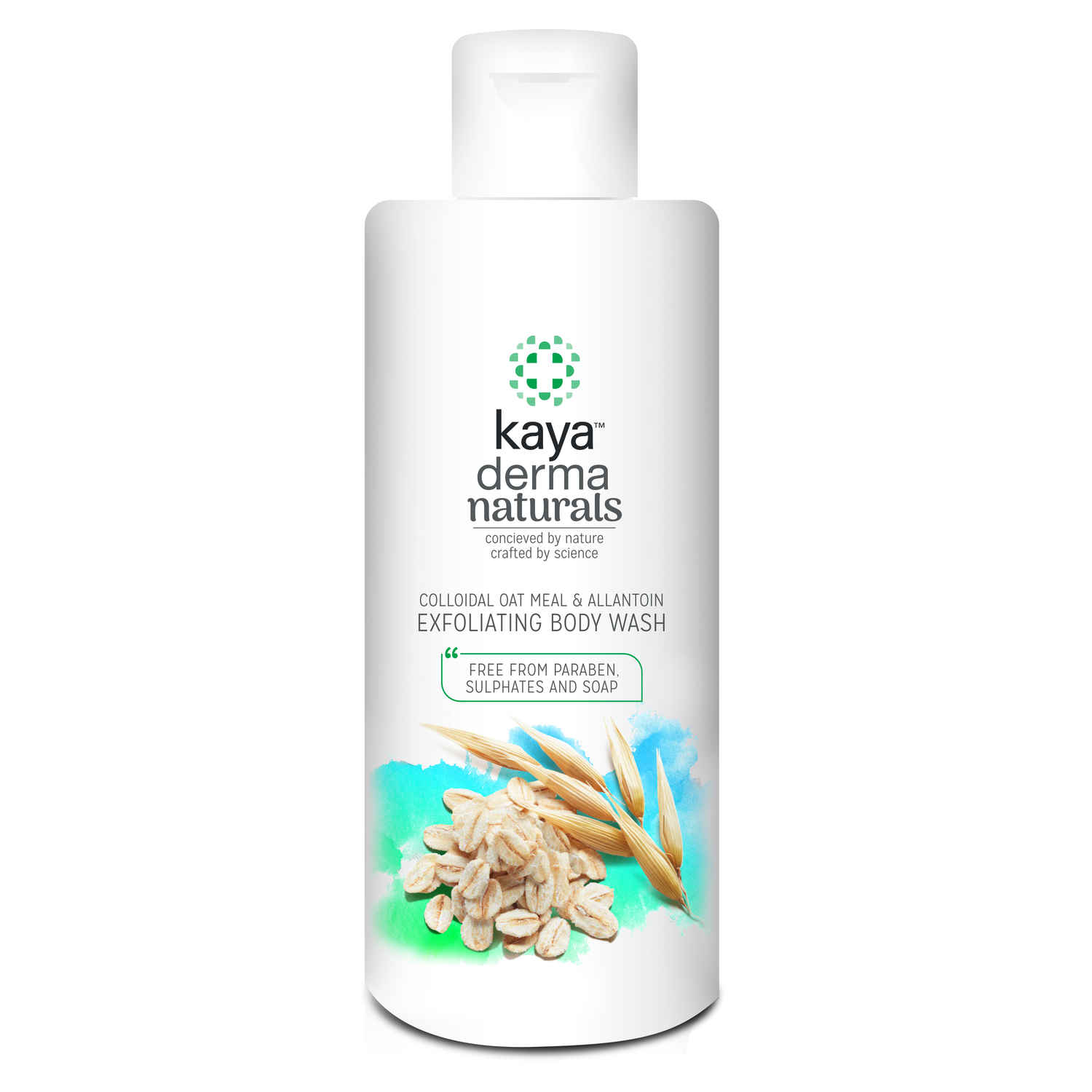 Buy Kaya Colloidal Oatmeal And Allantoin Exfoliating Body Wash (240 ml) - Purplle