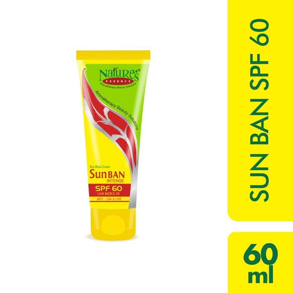 Buy Nature's Essence Sun Ban Lotion SPF 60, 60ml - Purplle