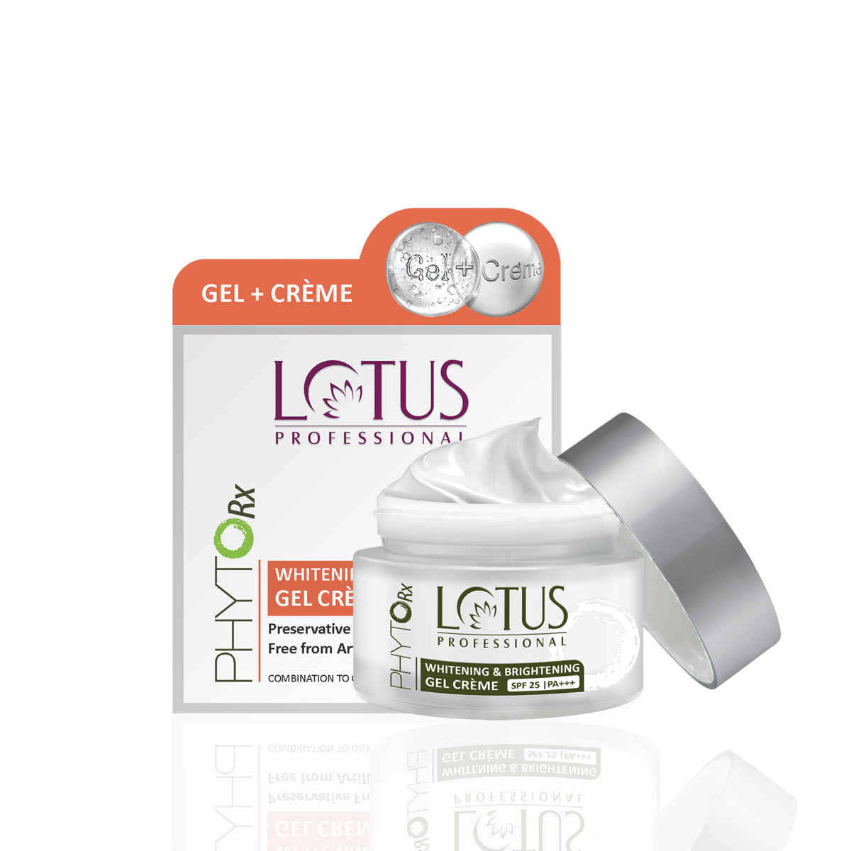 Buy Lotus Professional PhytoRx Whitening & Brightening Gel Cream SPF 20 - Purplle