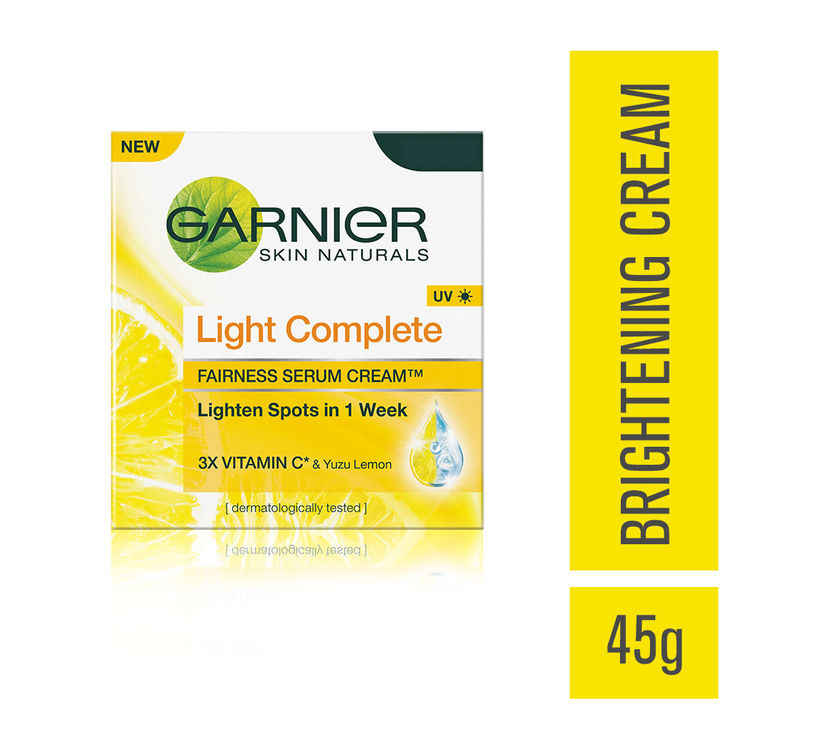 Buy Garnier Skin Naturals Light Complete Serum Cream, (45 g) - Purplle