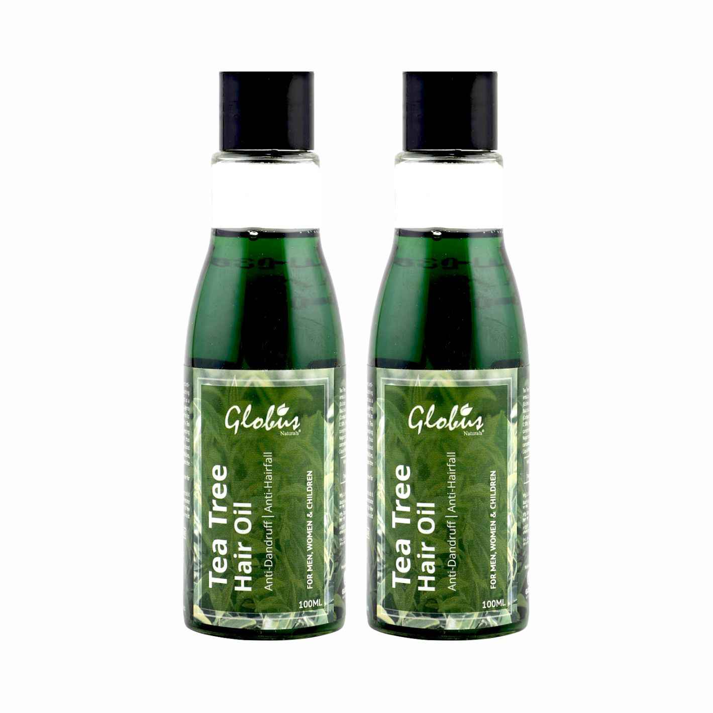 Buy Globus Naturals Tea tree Hair Oil (100 ml) Pack Of 2 - Purplle