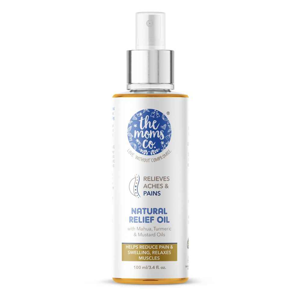 Buy The Moms Co. Natural Relief Oil (100 ml) - Purplle