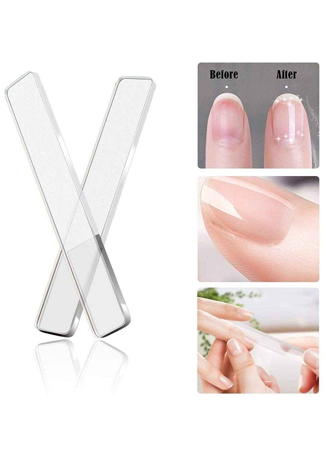 Buy Bronson Professional Glass Nail Shiner & Filer 1 Pc - Purplle