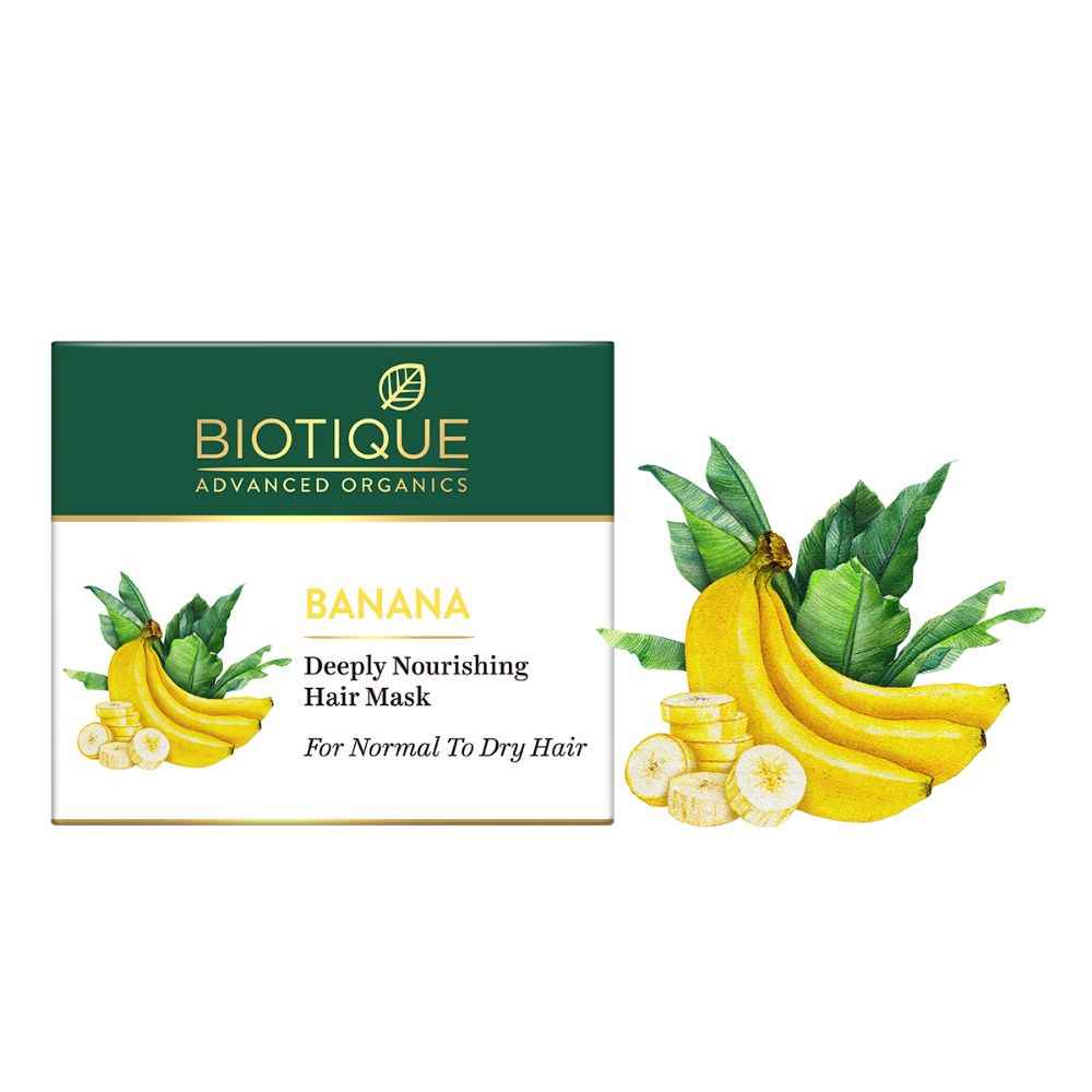 Buy Biotique Advanced Organics Banana Deeply Nourishing Hair Mask (175 g) - Purplle