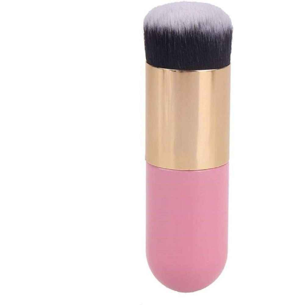 Buy Bronson Professional Fat Foundation Makeup Brush For Face Powder And Blush - Multicolor 1 Pc - Purplle