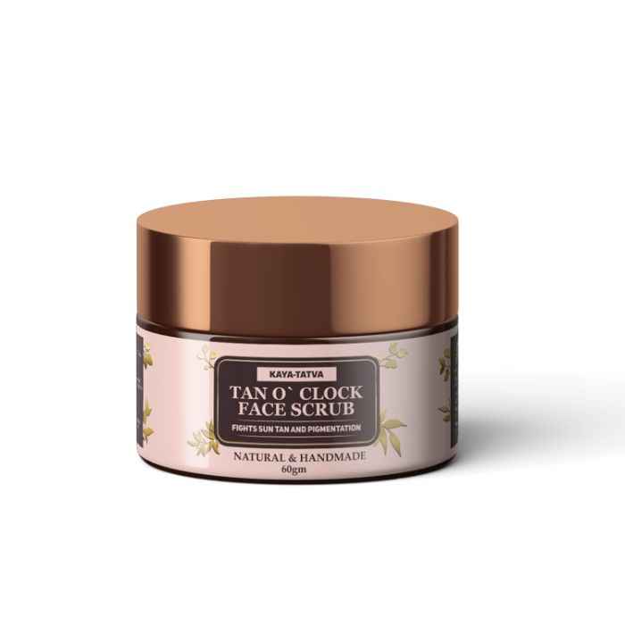 Buy ANG-TATVA Tan'O Clock Face Scrub (Fights Suntan And Pigmentation) - Purplle