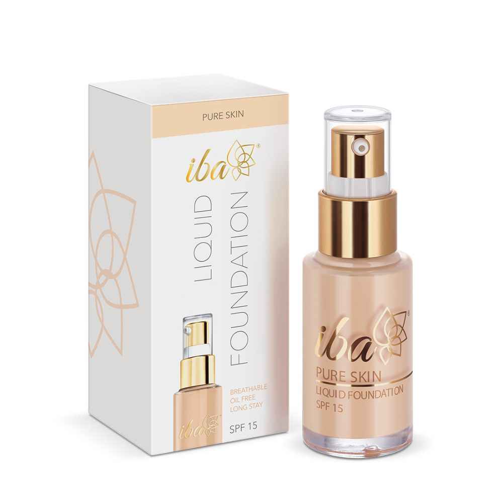 Buy Iba Pure Skin Liquid Foundation - Ivory Fair (30 ml) - Purplle
