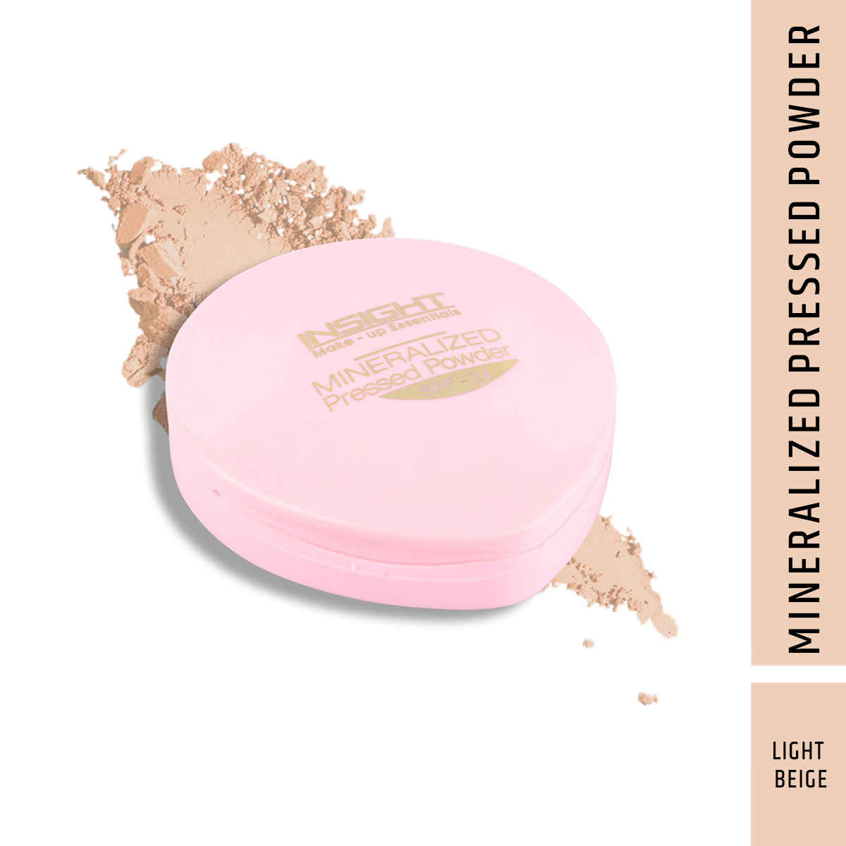 Buy Insight Mineralized Pressed Powder Spf 24 (C-33) - Light Beige (9Gm) - Purplle