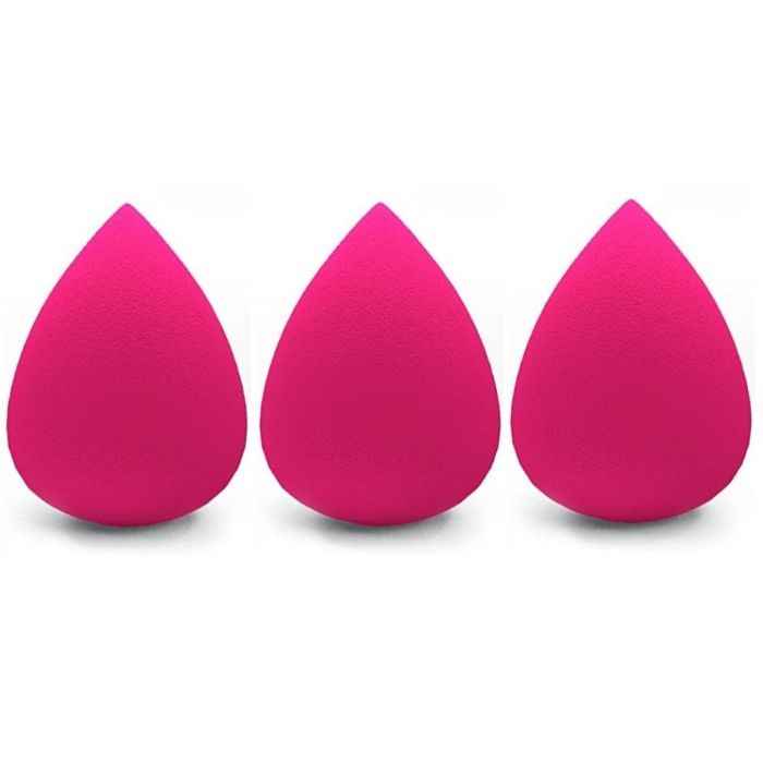 Buy AY Makeup Sponge Puff (Colour May Vary) - Pack of 3 - Purplle