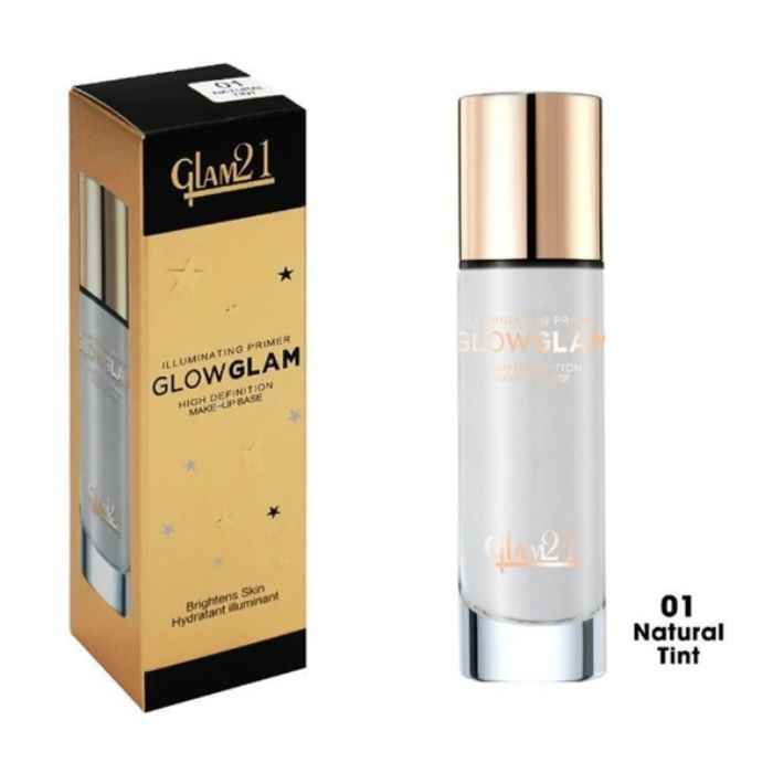 Buy Glam21 Glow Glam Illuminating Primer High Definition Make Up Base 40gm (FP3004-Natural Tint) - Purplle