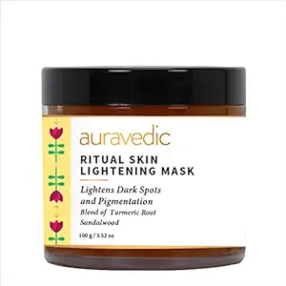 Buy Auravedic Lightening Polish Tan Removal Scrub for Glowing Skin 100gm.Turmeric Sandalwood De tan Scrub for Dark Spots, Skin Whitening, Sun Tan Removal for Face, Body. De Tan for Men / Women (Paraben Free) - Purplle