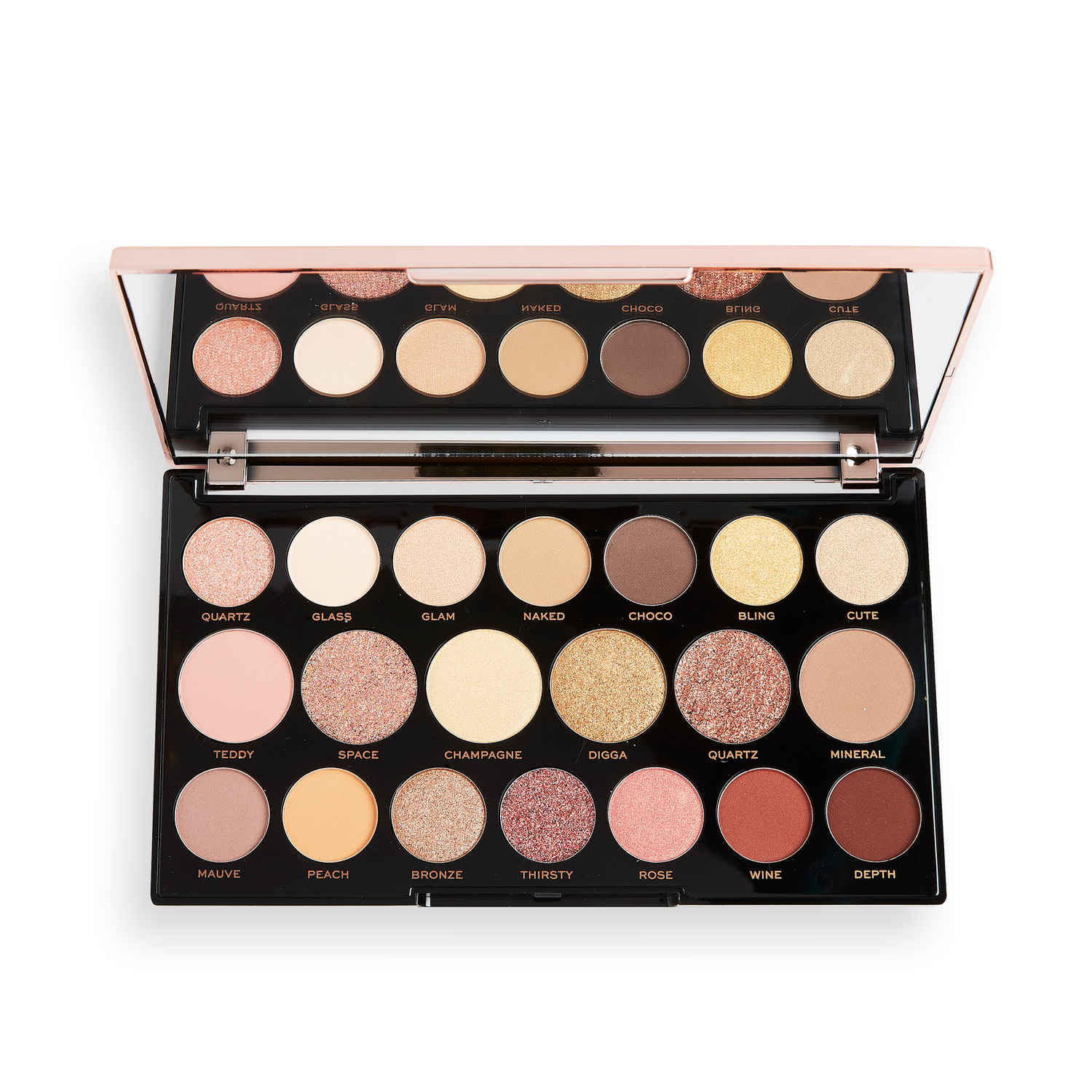 Buy Revolution Precious Glamour MegStar Eyeshadow palette Diamond Edition - Purplle