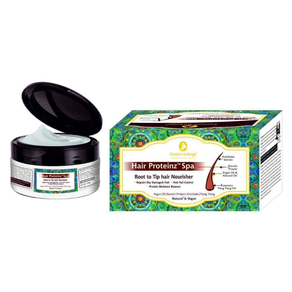 Buy Passion Indulge Hair Proteinz Spa For Hair Regrowth and Hair fall Control oil 250 gm - Purplle