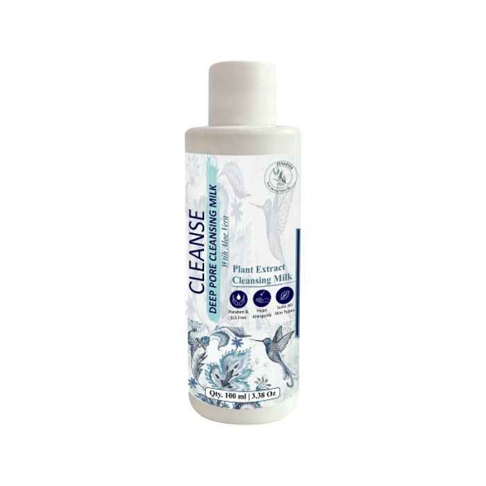 Buy Zenvista Meditech Deep Pore Cleansing Milk with Plant Extract Aloe Vera, Milk Extracts for All Skin Types- (100 ml) - Purplle