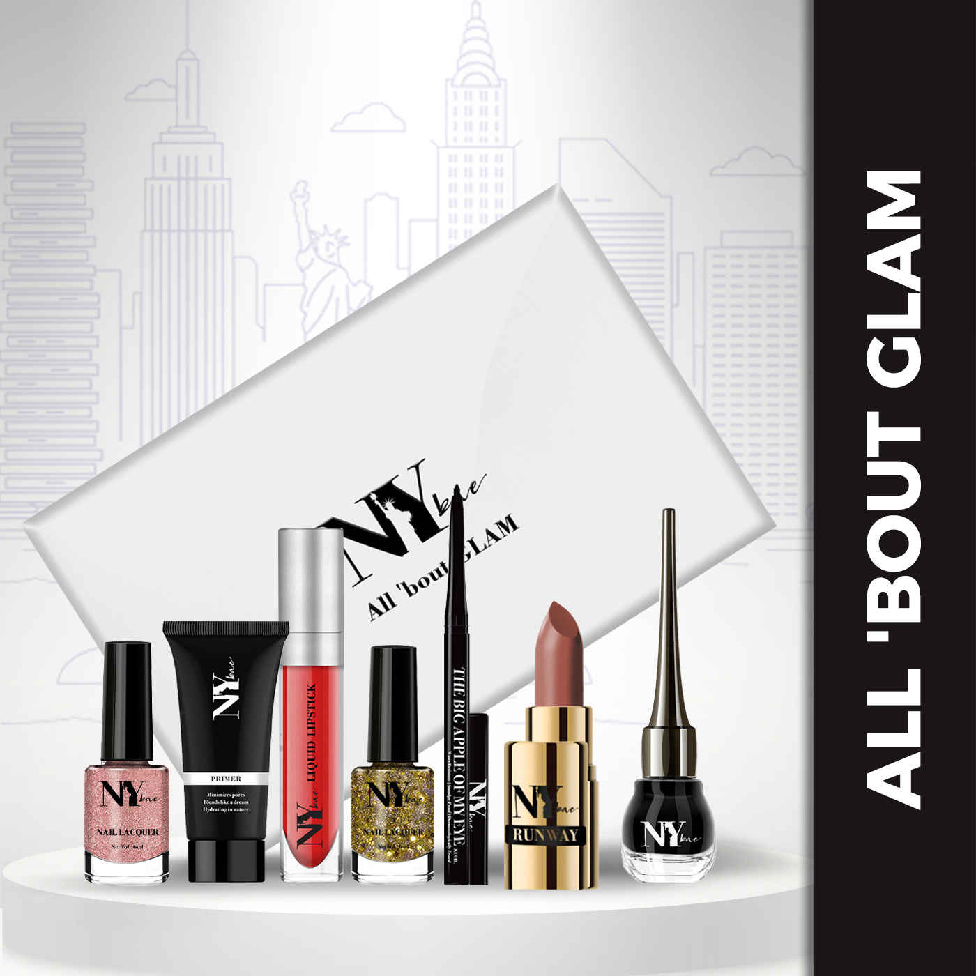 Buy NY Bae All About Glam Combo - Purplle