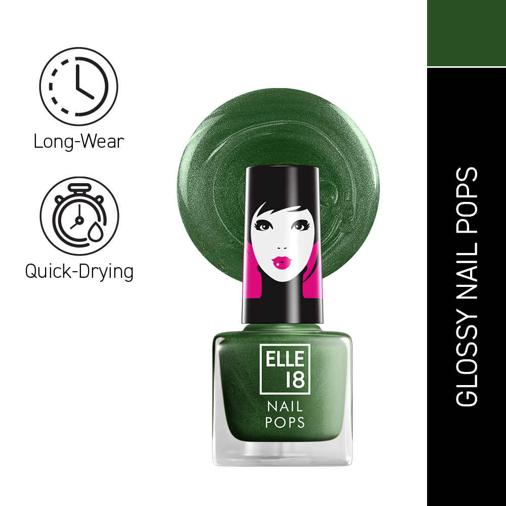 Buy Elle18 Nail Pops Nail Color 157 (5 ml) - Purplle
