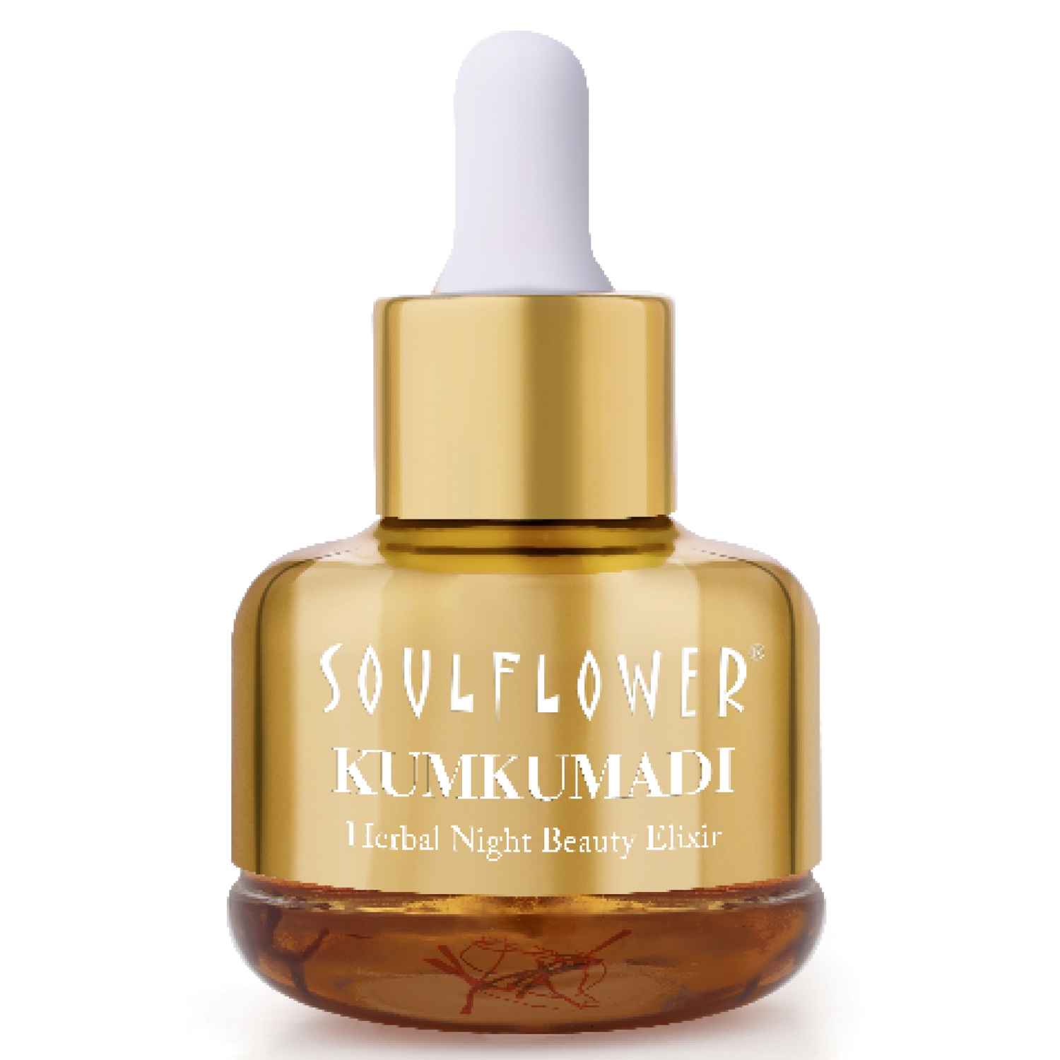 Buy Soulflower Pure & Natural Kumkumadi Night Beauty Elixir withA Precious Oils of Saffron & Almond Natural 30 ml - Purplle