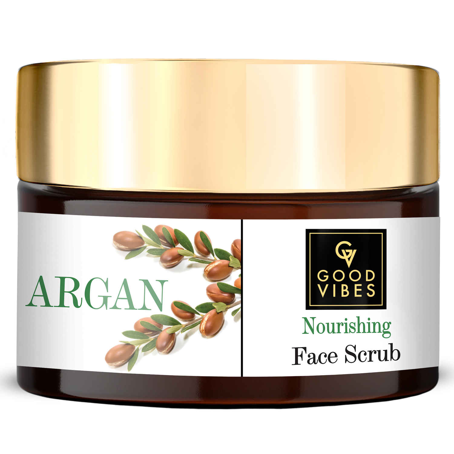 Buy Good Vibes Nourishing Face Scrub - Argan (50 g) - Purplle
