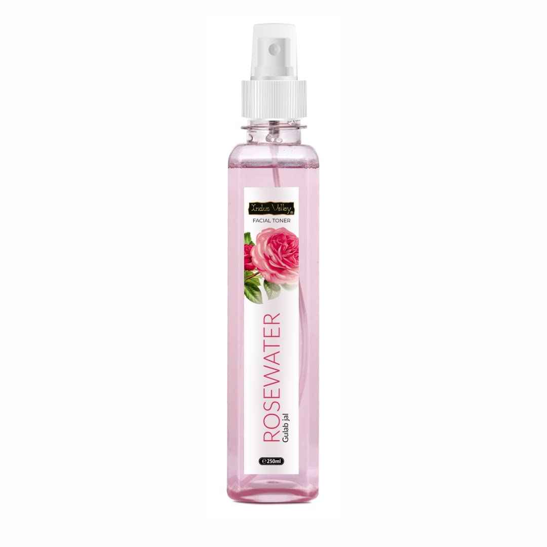 Buy Indus valley Facial toner Rose Water or Gulab Jal (250 ml) - Purplle