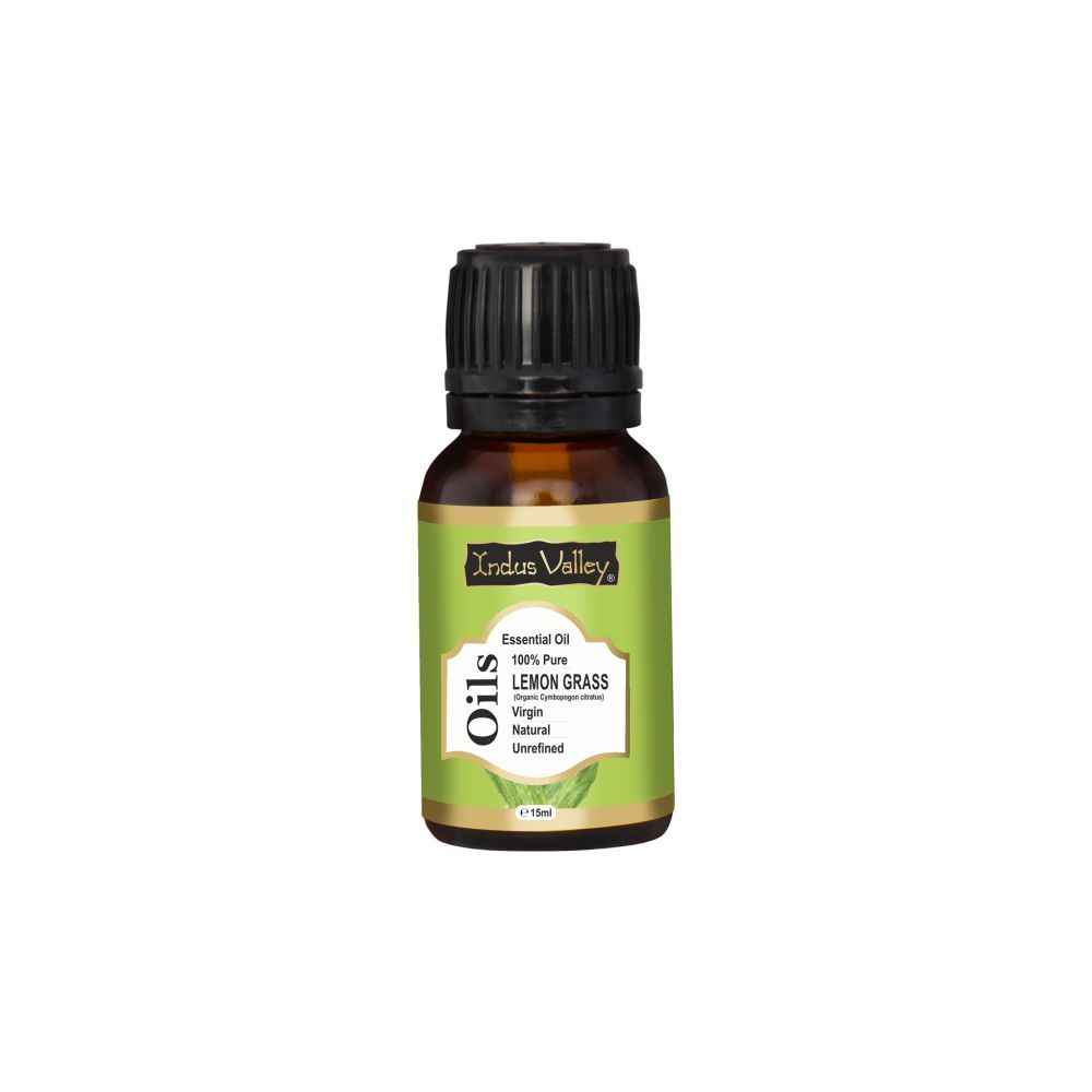 Buy Indus Valley Bio Organic Lemongrass Essential Oil (15 ml) - Purplle