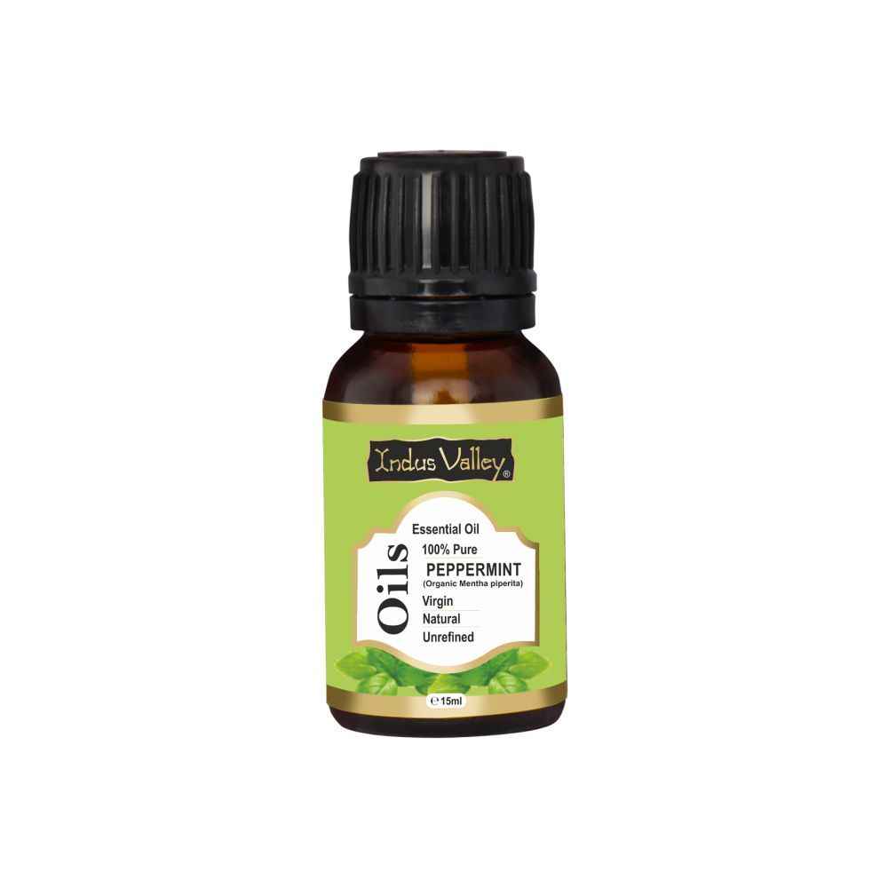 Buy Indus Valley Bio Organic Pepperment Essential Oil (15 ml) - Purplle