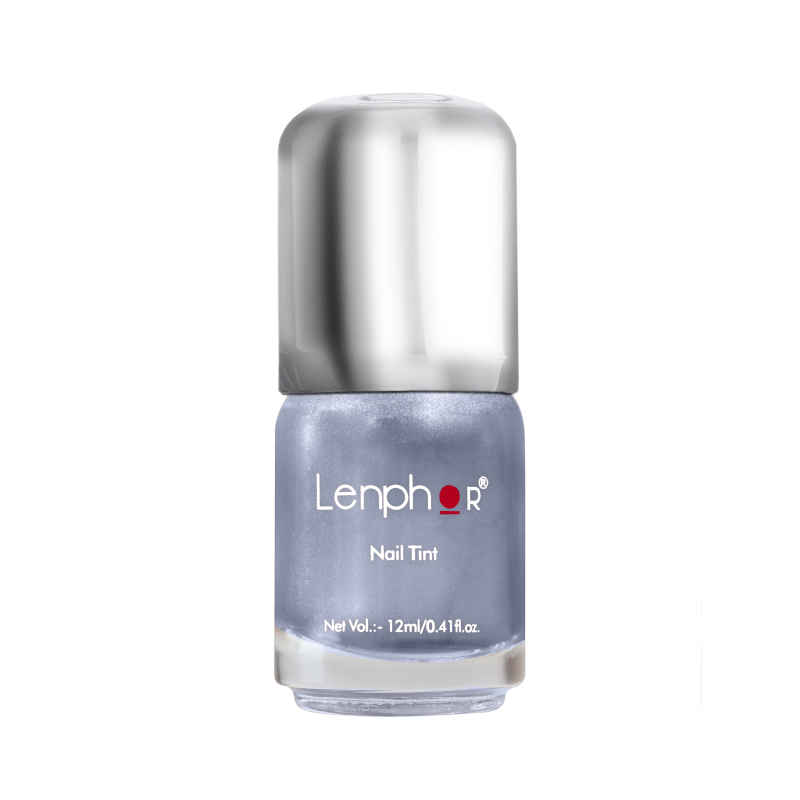 Buy Lenphor Nail Tint Metallic Blue 82 (12 ml) - Purplle