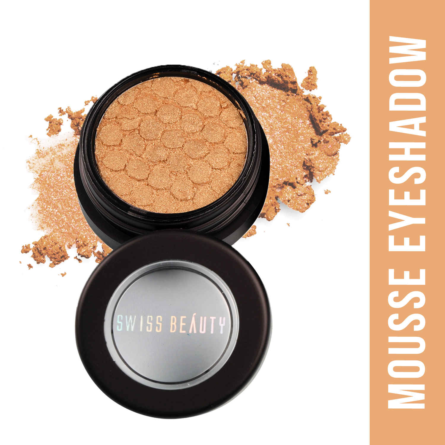 Buy Swiss Beauty Mousse Eyeshadow - Gold (2 gm) - Purplle