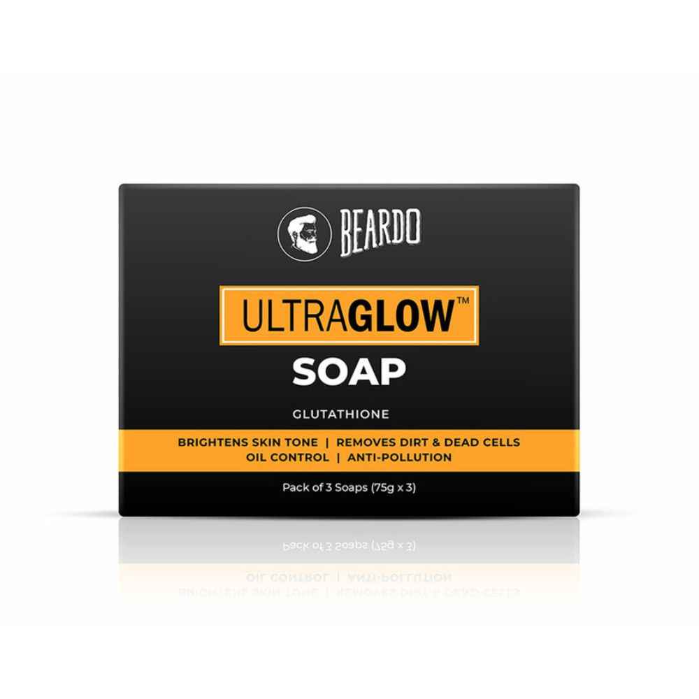 Buy Beardo Ultraglow Soap (Set of 3) (225 g) - Purplle