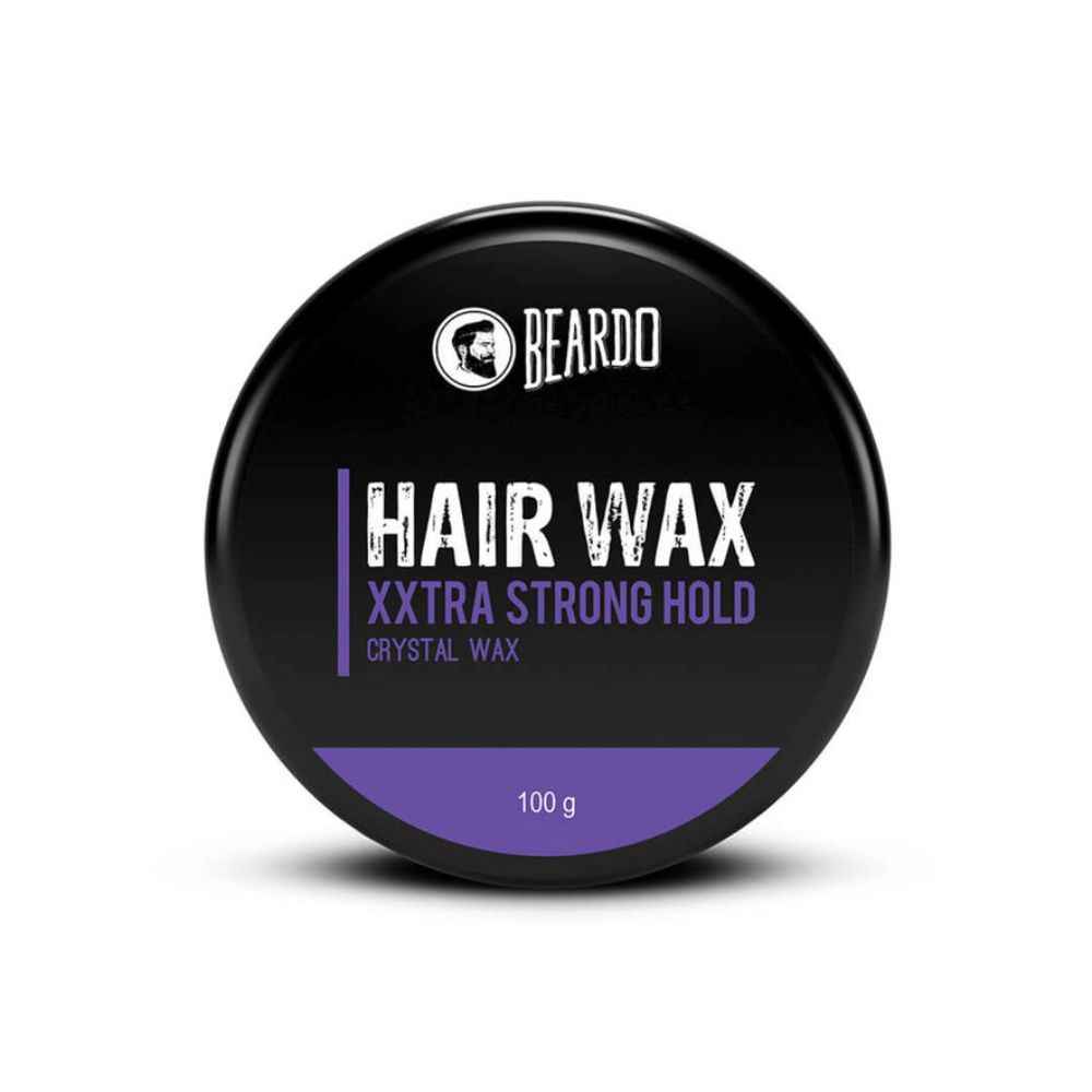 Buy Beardo XXtra Stronghold Crystal Wax for stylish Hair (100 g) - Purplle
