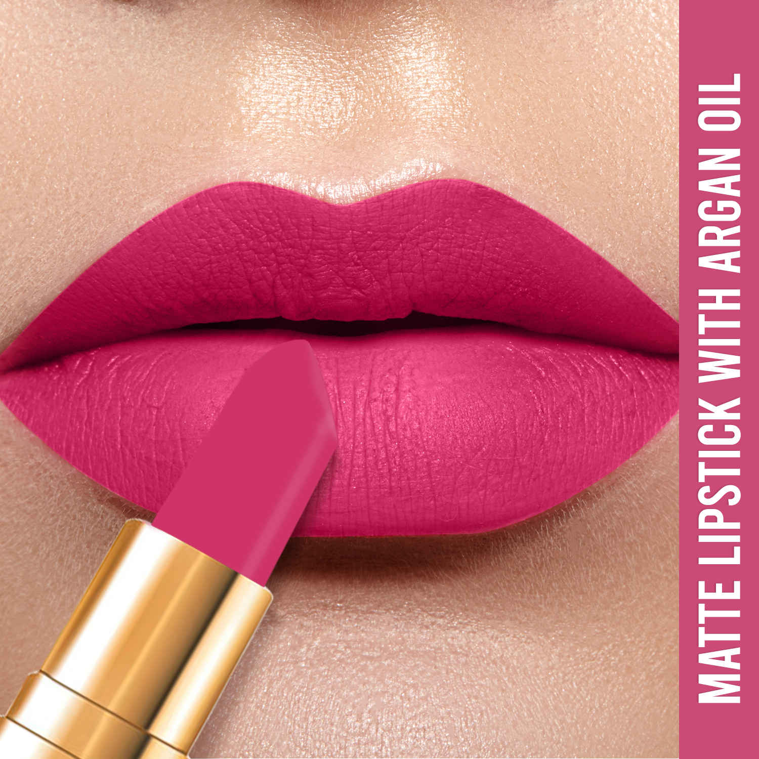 Buy NY Bae Runway Matte Lipstick | Infused With Argan Oil | Pink | Moisturising | Long Lasting | Light weight- First Look 1 (4.5 g) - Purplle