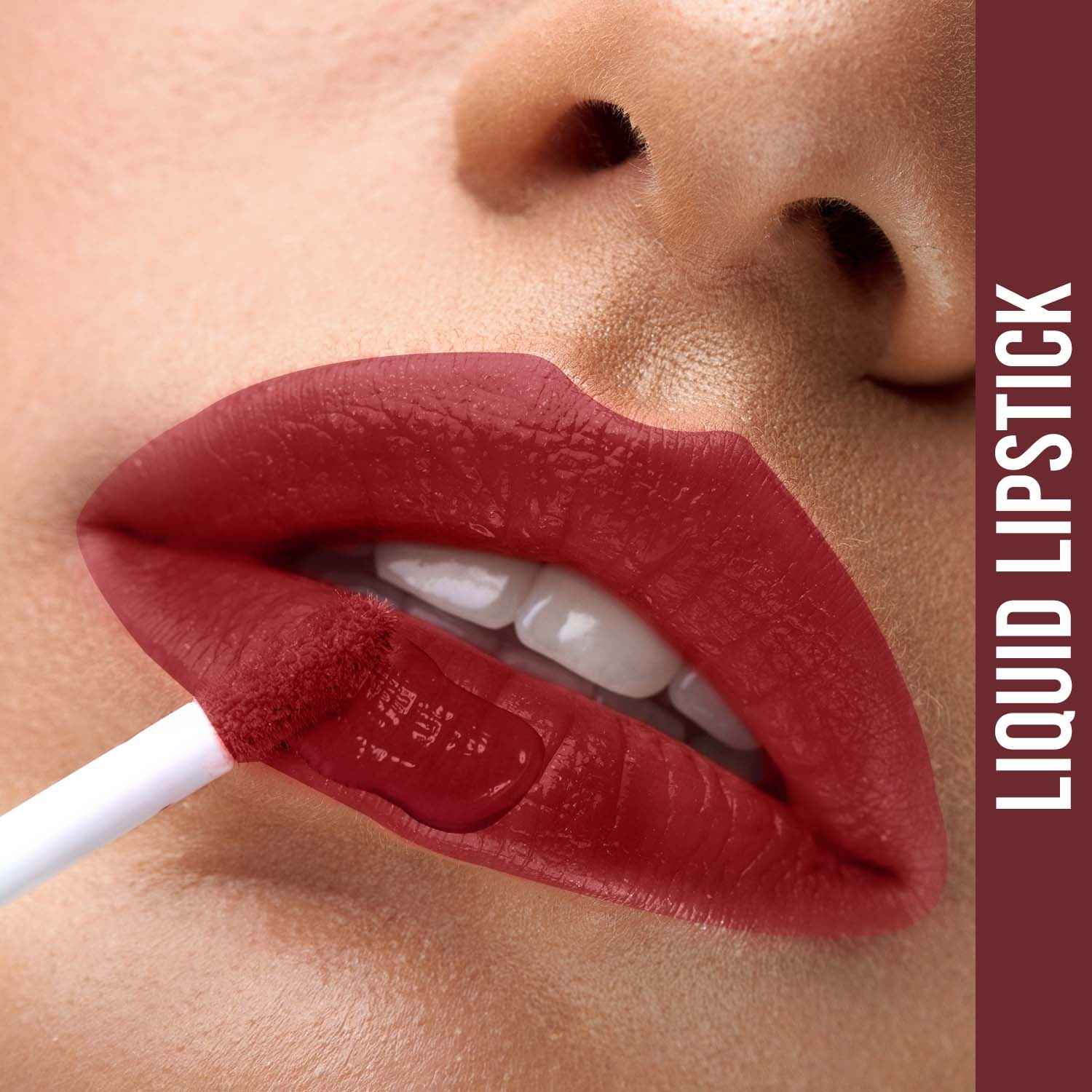 Buy NY Bae Liquid Lipstick | Brown | Matte | Highly Pigmented- Hopelessly Romantic 40 (3 ml) - Purplle