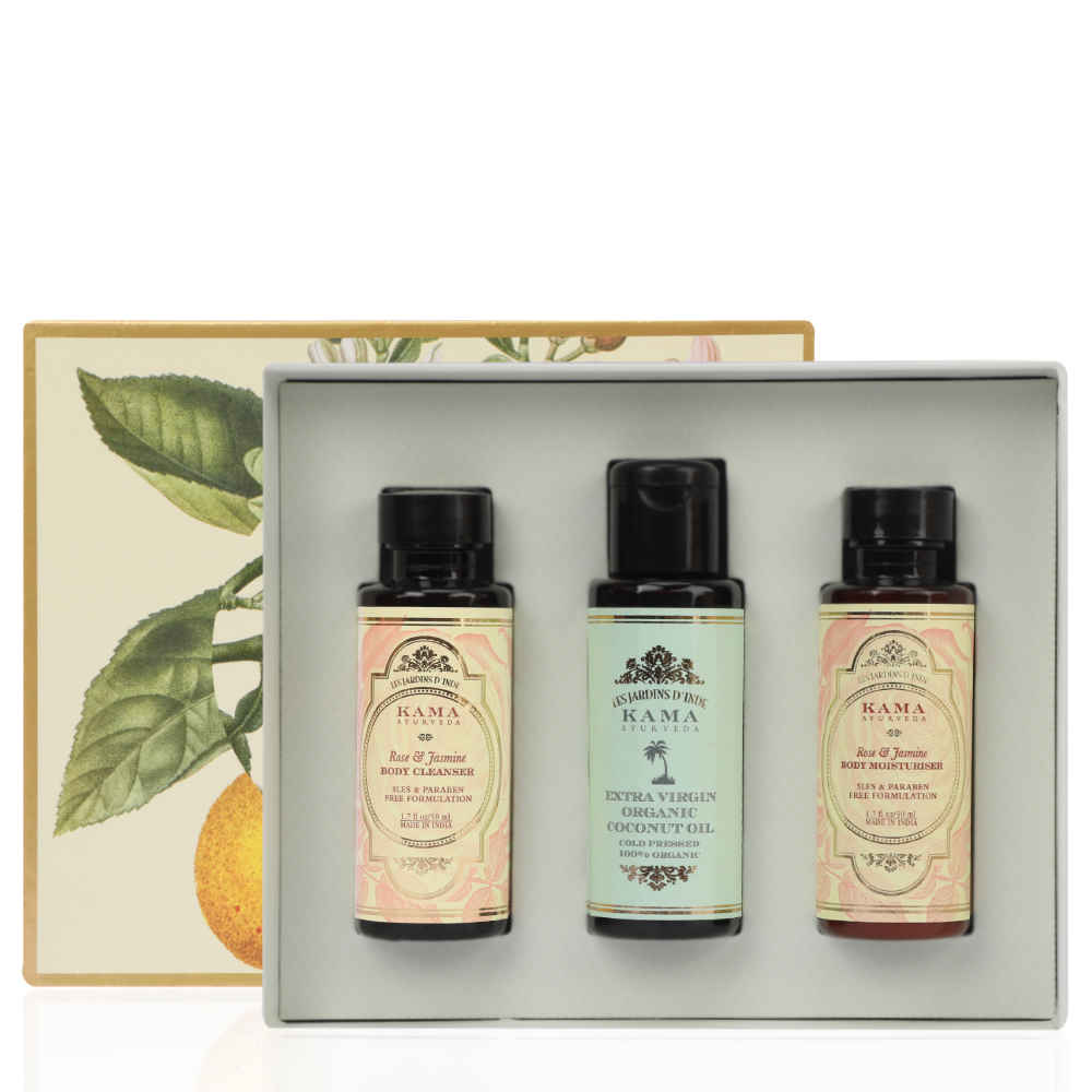 Buy Kama Ayurveda Top To Toe Nourishment Gift Box - Purplle