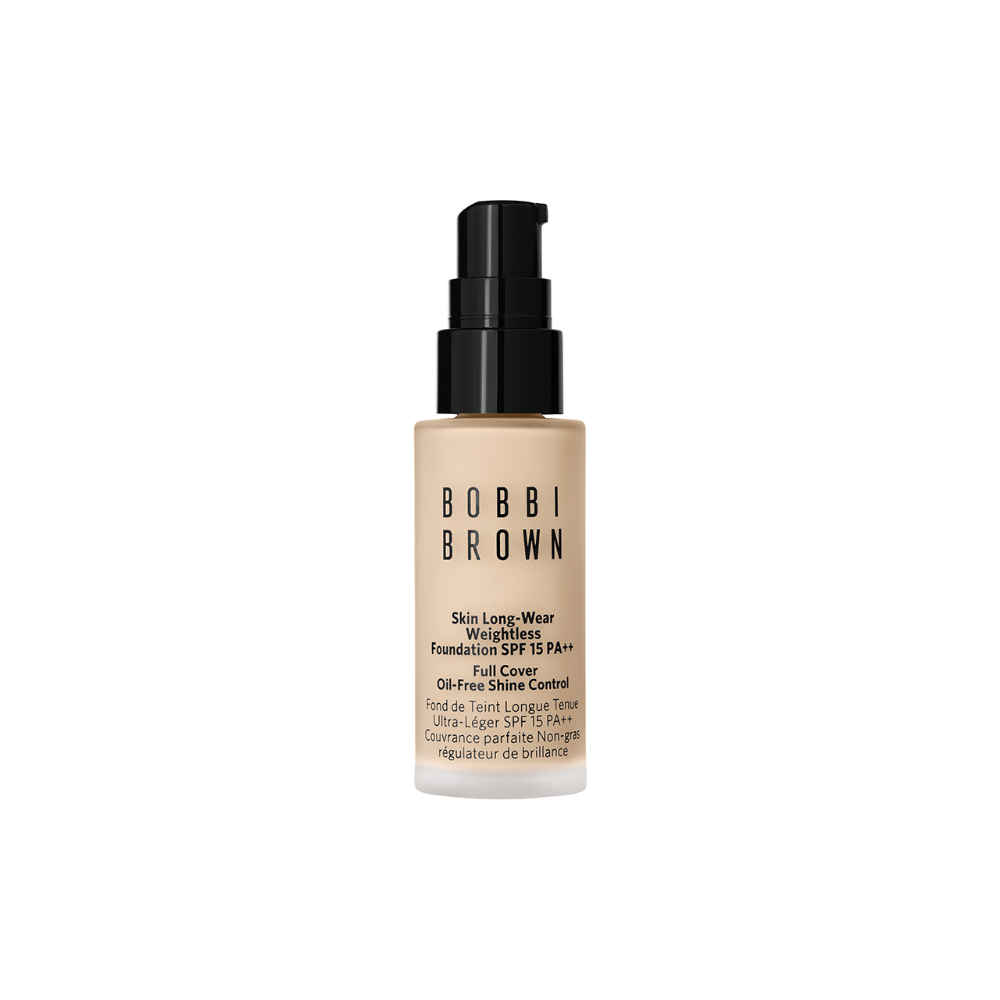 Buy Bobbi Brown Mini Skin Long Wear Weightless Foundation-Porcelain 13ml/.44floz - Purplle
