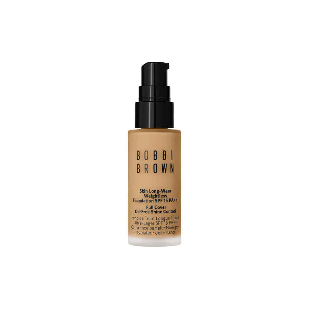 Buy Bobbi Brown Mini Skin Long Wear Weightless Foundation-Warm Beige 13ml/.44floz - Purplle