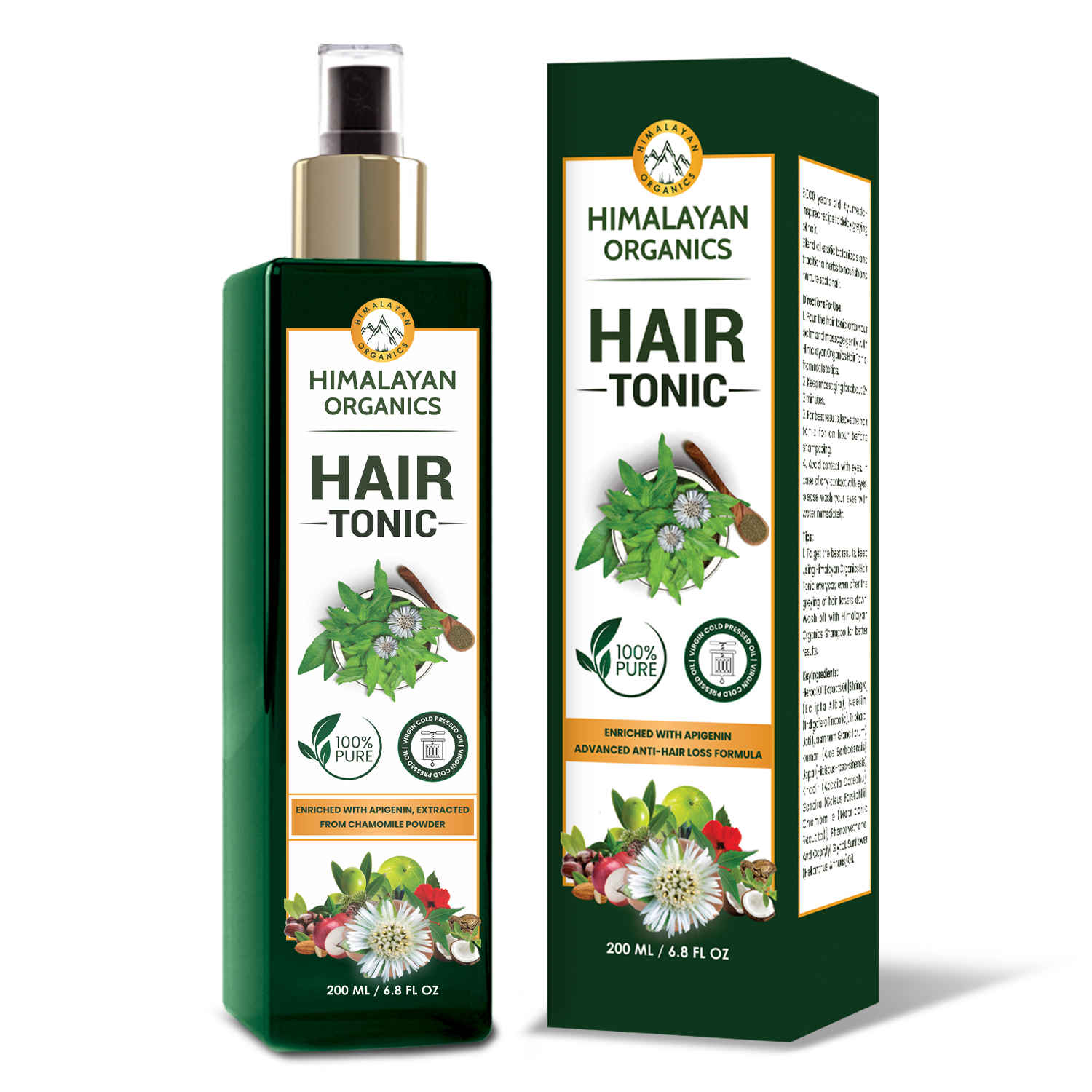 Buy Himalayan Organics Hair Tonic, 200 ml - Purplle