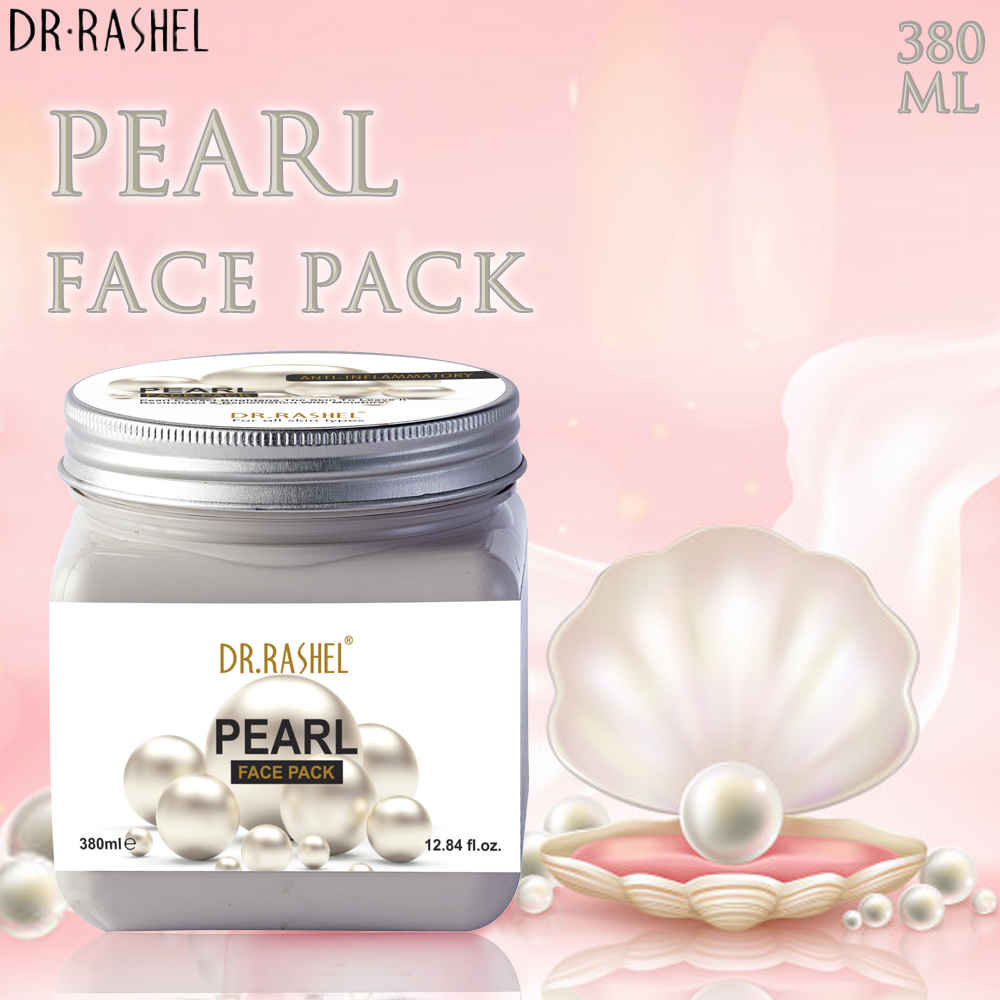 Buy Dr.Rashel Anti-Inflammatory Pearl Face Pack For All Skin Types (380 ml) - Purplle