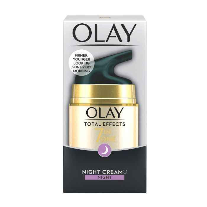 Buy Olay Total Effects Night Cream|Vitamin C,Niacinamide, Green Tea|50 gm - Purplle