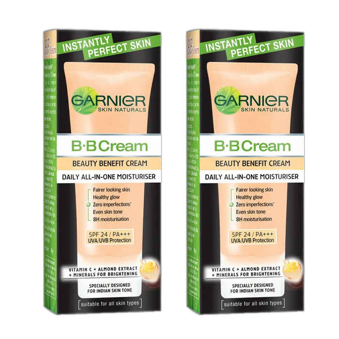 Buy Garnier Skin Naturals BB Cream (9 g) Pack of 2 - Purplle