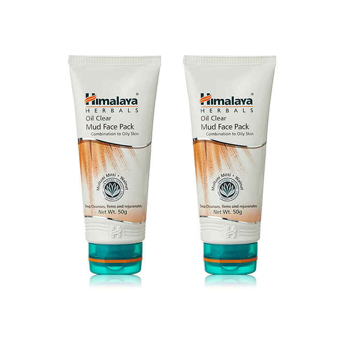 Buy Himalaya Oil Clear Mud Face Pack (50 g) Pack of 2 - Purplle