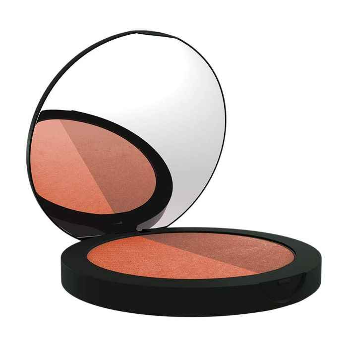 Buy Kiro Glow-On Blush Duo Classic Coral - Cool Cinnamon (9 G) - Purplle