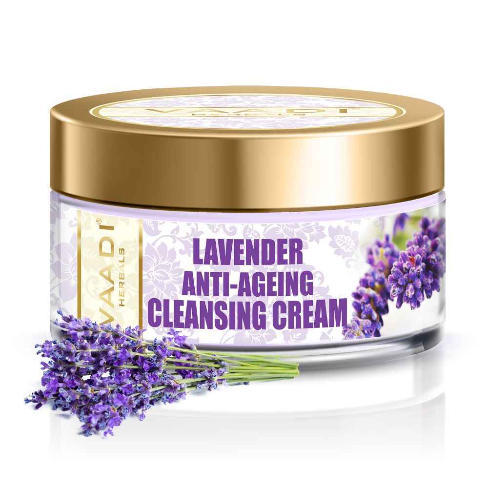 Buy Vaadi Herbals Lavender Anti-Ageing Cleansing Cream (50 gm) - Purplle