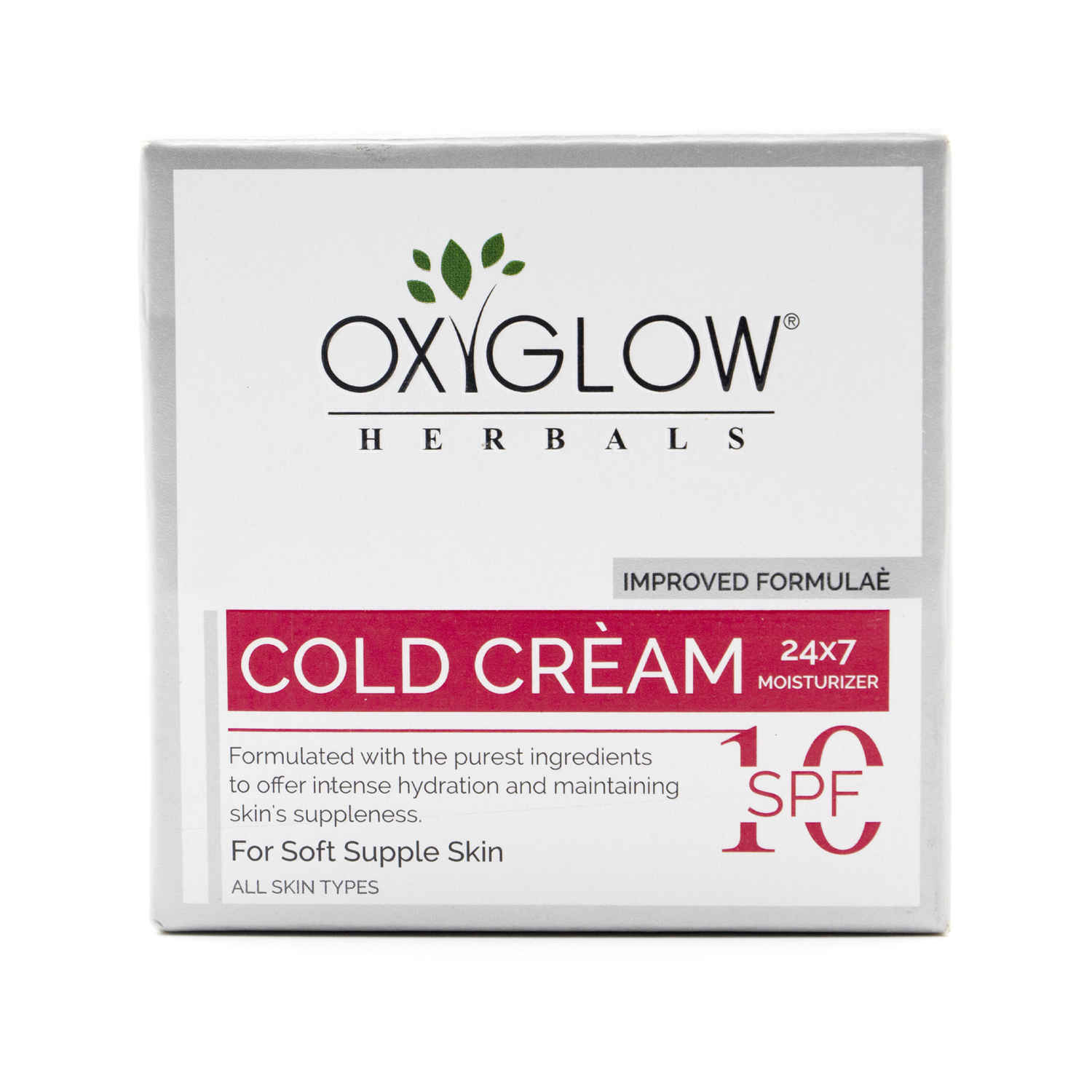 Buy Oxyglow Cold Cream With spf 10 - 50 g - Purplle