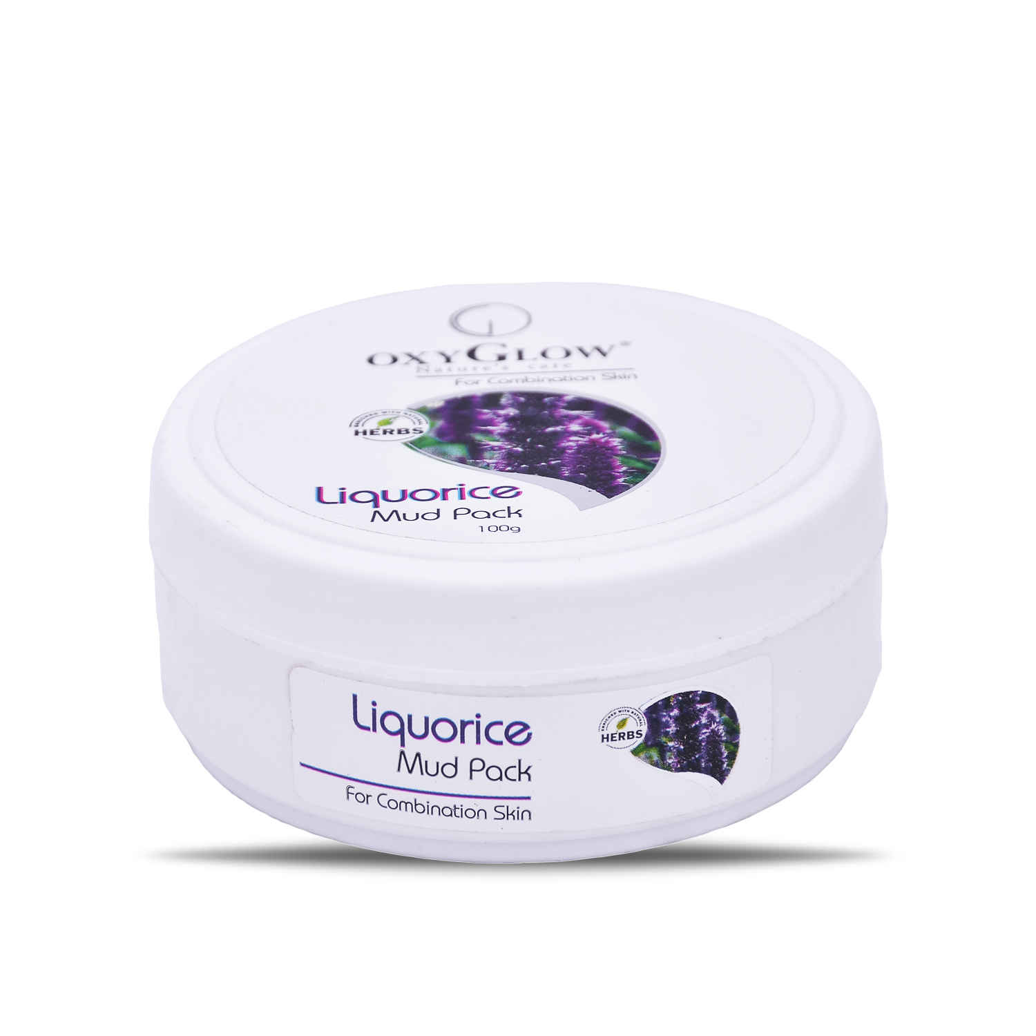 Buy OxyGlow Herbals Liquorice Mud pack,100g,Instant Fairness,Even skintone - Purplle