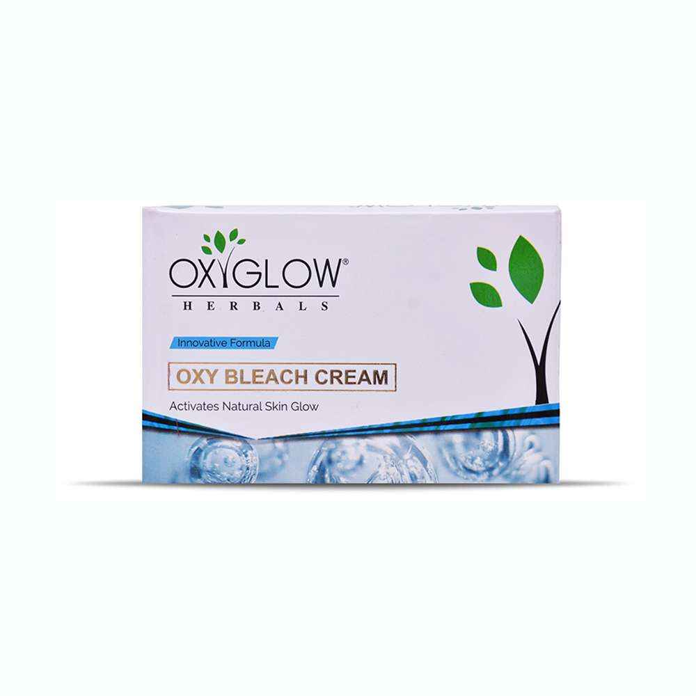 Buy OxyGlow Herbals Oxy Bleach Cream, 50 gm, Increases Radiance,Instant Glow - Purplle