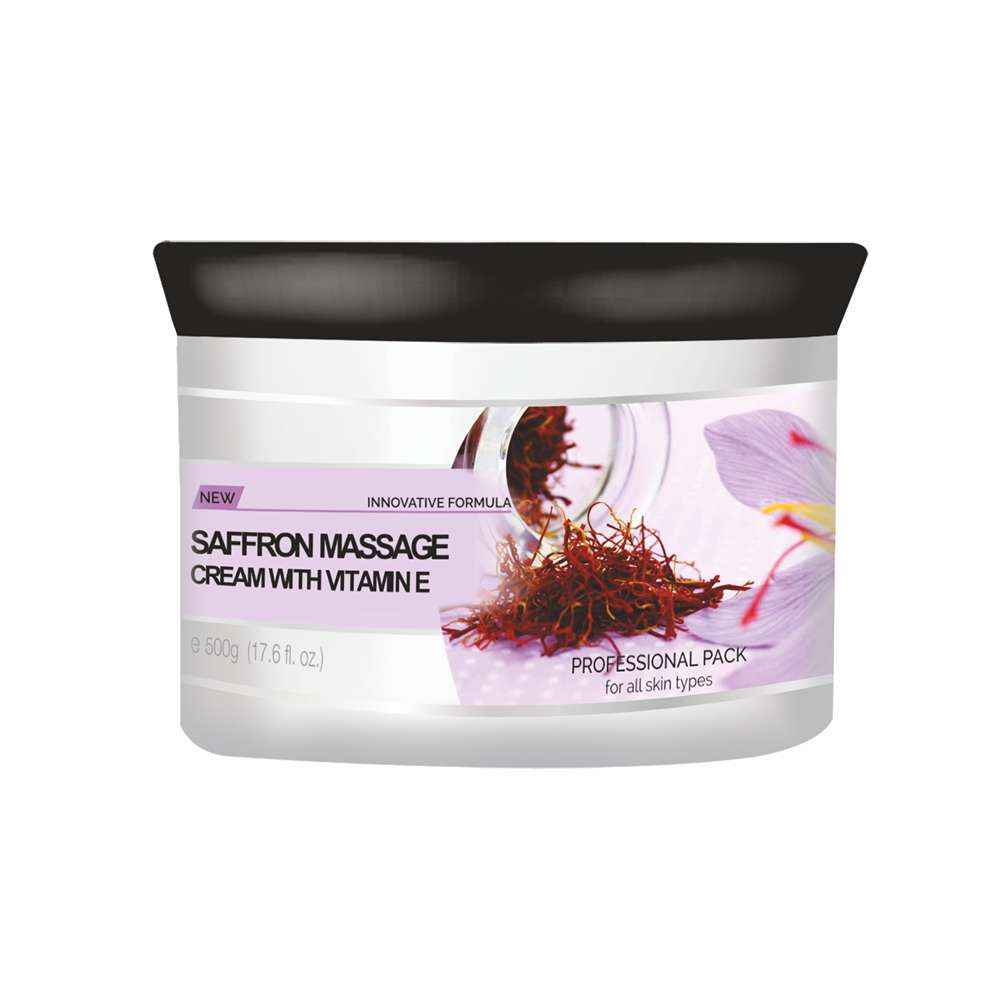 Buy OxyGlow Herbals Saffron Massage Cream with vitamin E,500 g,Deep Hydration, Glow - Purplle