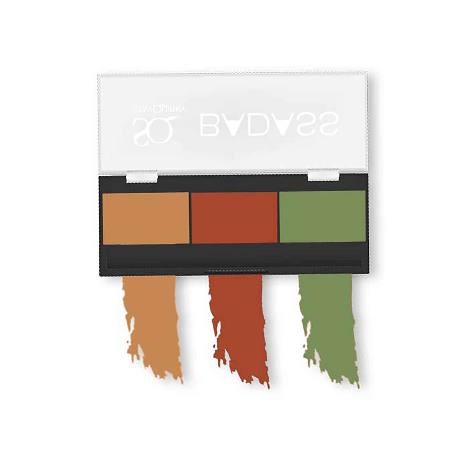 Buy Stay Quirky Concealer Palette with Orange & Green Color Corrector, BadAss, For Dusky Skin - Cuddle Under The Sheet 4 (1.5 g X 3) - Purplle
