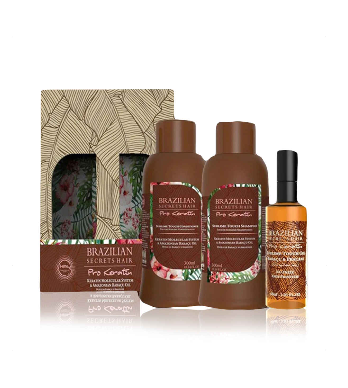 Buy Brazilian Secrets Hair Pro Keratin Home Care Kit - Purplle