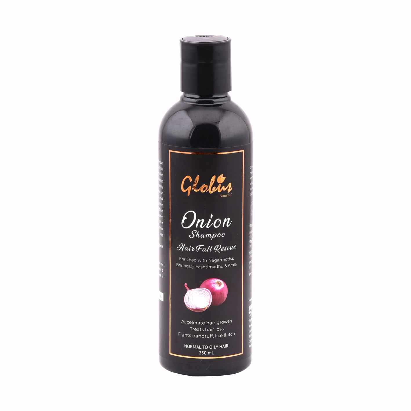 Buy Globus Naturals Hair Fall Rescue Onion Shampoo (250 ml) - Purplle