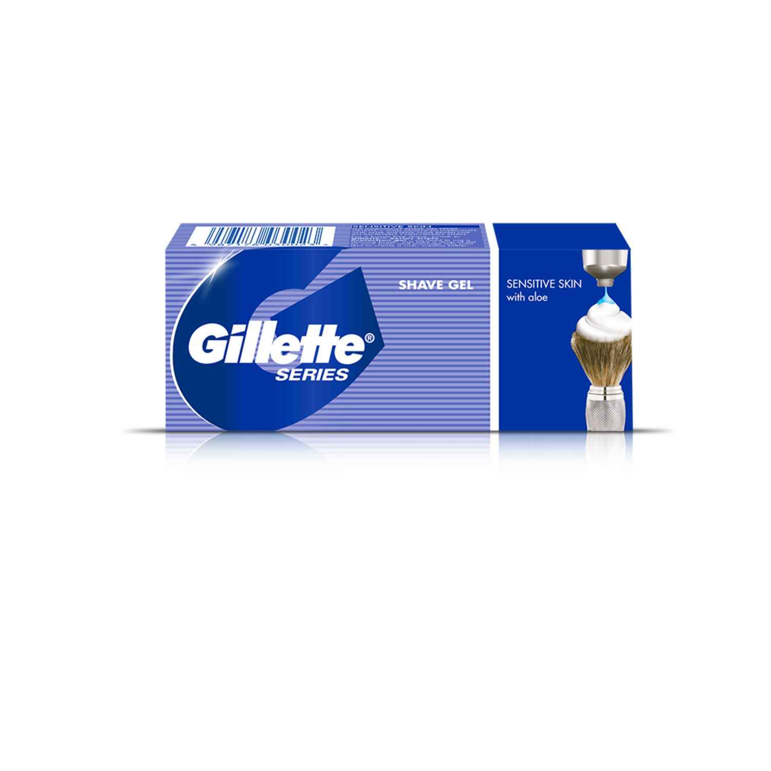 Buy Gillette Sensitive Pre Shave Gel Tube (25 gm) - Purplle